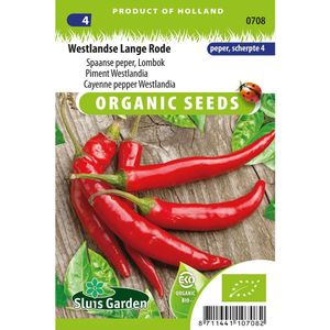 Peper Westlandse lange rode BIO