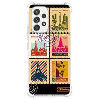 Samsung Galaxy A53 5G Telefoonhoesje met valbescherming Postzegels - thumbnail