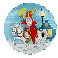 Folieballon Sinterklaas & Ozosnel Cartoon (45cm) Folieballon Sinterklaas & Ozosnel Cartoon (45cm)