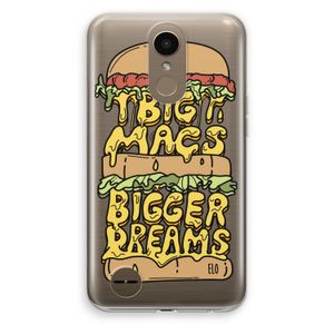 Big Macs Bigger Dreams: LG K10 (2017) Transparant Hoesje