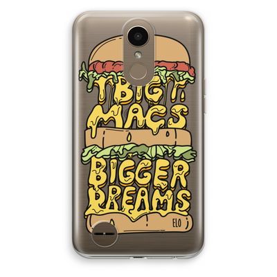 Big Macs Bigger Dreams: LG K10 (2017) Transparant Hoesje