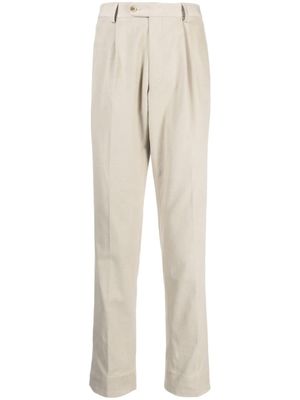 N.Peal pantalon de costume à plis - Tons neutres
