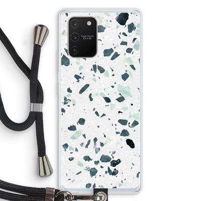 Terrazzo N°2: Samsung Galaxy S10 Lite Transparant Hoesje met koord