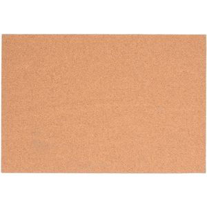 Knutselbord naturel kurk 30 x 45 x 0,3 cm - Hobbydecoratieobject