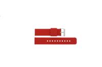 Horlogeband Universeel JD417.06 Silicoon Rood 18mm