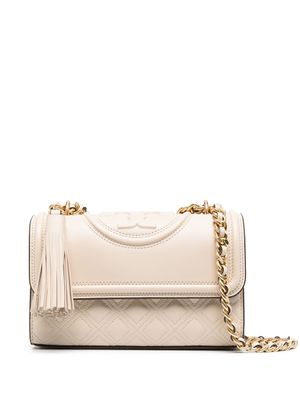Tory Burch petit sac porté épaule Fleming Convertible - Tons neutres