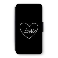 Best heart black: iPhone 11 Pro Flip Hoesje
