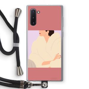 Cosy: Samsung Galaxy Note 10 Transparant Hoesje met koord