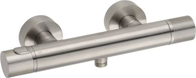 Ben Engraved Line douche thermostaatkraan RVS-look