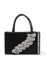 Kara sac à main à fini satiné - Noir Kara sac à main à fini satiné - Noir
