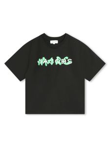 Marc Jacobs Kids t-shirt en coton biologique à logo imprimé - Noir