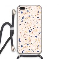 Terrazzo N°23: iPhone 7 PLUS Transparant Hoesje met koord