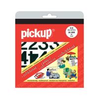 Deco cijfer 0-9 helvetica zwart 30 mm - Pickup