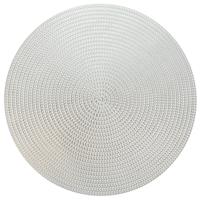 Placemat Thora 38cm diameter silver - Unique living