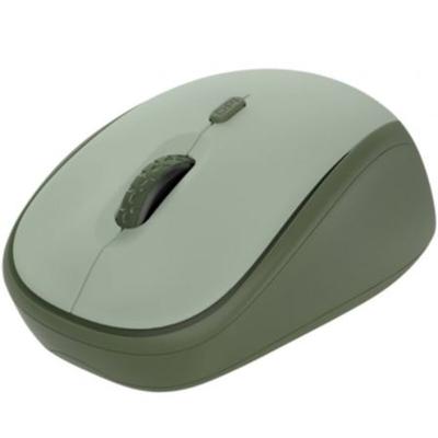 Muis Trust 24552 YVI+ Zwart Groen 1600 dpi