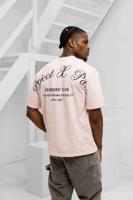 Project X Paris Members Club T-Shirt Heren Roze - Maat S - Kleur: Roze | Soccerfanshop