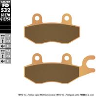 GALFER remblokken "fd532 brake pad fd532 g1370 sint.metal street