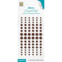 Nellie's Choice • enamel dots 477c brown