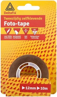 Fotoplakband 2-zijd 6mmx10m - Deltafix