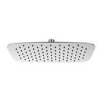 Wiesbaden Ufo Ovale Regendouche 30x20cm Geborsteld Staal