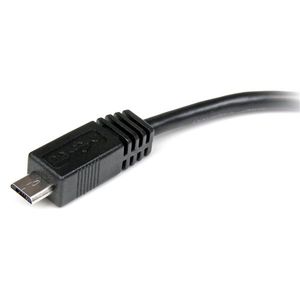 StarTech.com 15cm Micro USB naar Mini USB Verloopkabel M/F