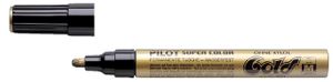 Viltstift PILOT Super SC-G-M lakmarker rond goud 2mm