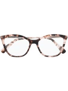 Longchamp lunettes de soleil à monture papillon - Marron