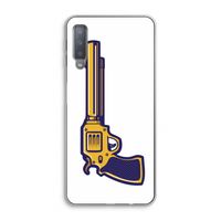 Pew Pew Pew: Samsung Galaxy A7 (2018) Transparant Hoesje