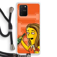 Jamie Lee Simpson: Samsung Galaxy S10 Lite Transparant Hoesje met koord