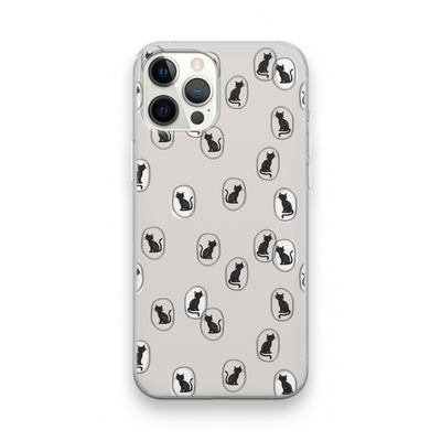 Miauw: iPhone 12 Pro Transparant Hoesje