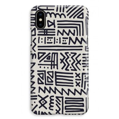 Marrakech print: iPhone XS Max Volledig Geprint Hoesje