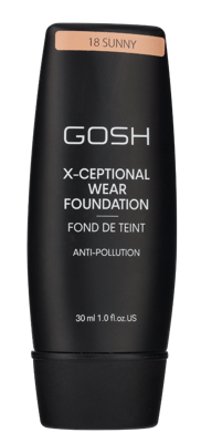 Gosh X-Ceptional Wear Foundation Long Lasting Makeup 30ml 18 Sunny Dames