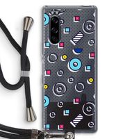 8-bit N°9: Sony Xperia 5 Transparant Hoesje met koord