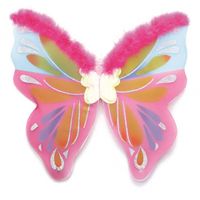 Vlinder vleugels gekleurd - thumbnail