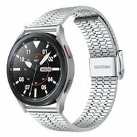 Stalen bandje - Zilver - Xiaomi Mi Watch / Xiaomi Watch S1 / S1 Pro / S1 Active / Watch S2 - thumbnail