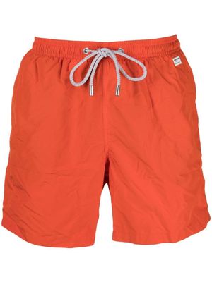 MC2 Saint Barth short de bain Lighting à lien de resserrage - Orange