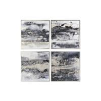 Canvas DKD Home Decor polyestyreen Canvas 79 x 2,5 x 79 cm