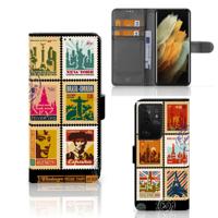 Samsung Galaxy S21 Ultra | Flip Cover | Postzegels
