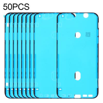 50 PCS LCD Frame Bezel waterdichte zelfklevende Stickers voor iPhone XR