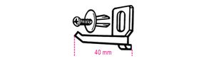 Beta toebehoren voor plaatstaal KIT/GPS - 088880119