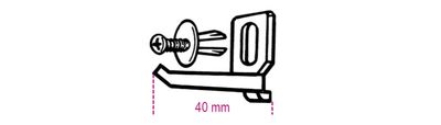 Beta toebehoren voor plaatstaal KIT/GPS - 088880119