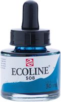 Talens Ecoline waterverf flacon van 30 ml, pruisischblauw - thumbnail