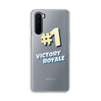 Victory Royale: OnePlus Nord Transparant Hoesje