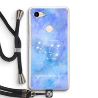 Sterrenbeeld - Licht: Pixel 3 Transparant Hoesje met koord