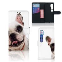 Xiaomi Mi Note 10 Pro | Telefoonhoesje | Met pasjeshouder | Franse Bulldog