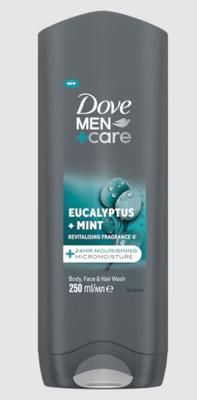 Dove Men shower eucalyptus & mint