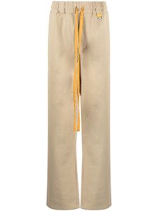 RHUDE pantalon Sala à coupe ample - Marron