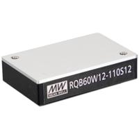 Mean Well RQB60W12-110S12 DC/DC-converter, print 72 V/AC 12 V 5 A 60 W Aantal uitgangen: 1 x Inhoud 1 stuk(s) - thumbnail