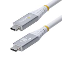 USB-kabel Startech CC3M20GUSB4CXW Wit 3 m