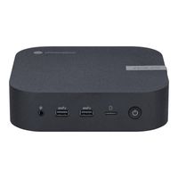 ASUS Chromebox CHROMEBOX5-S7009UN+ i7-1260P mini PC Intel® Core™ i7 16 GB DDR4-SDRAM 256 GB SSD ChromeOS Zwart - thumbnail